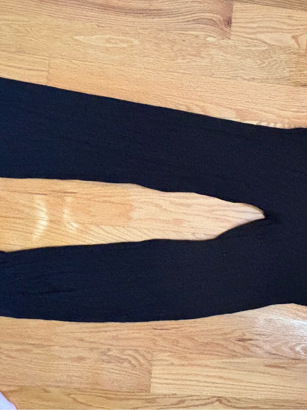 Zara Black Ribbed Leggings